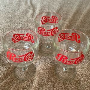 Pepsi Cola glasses